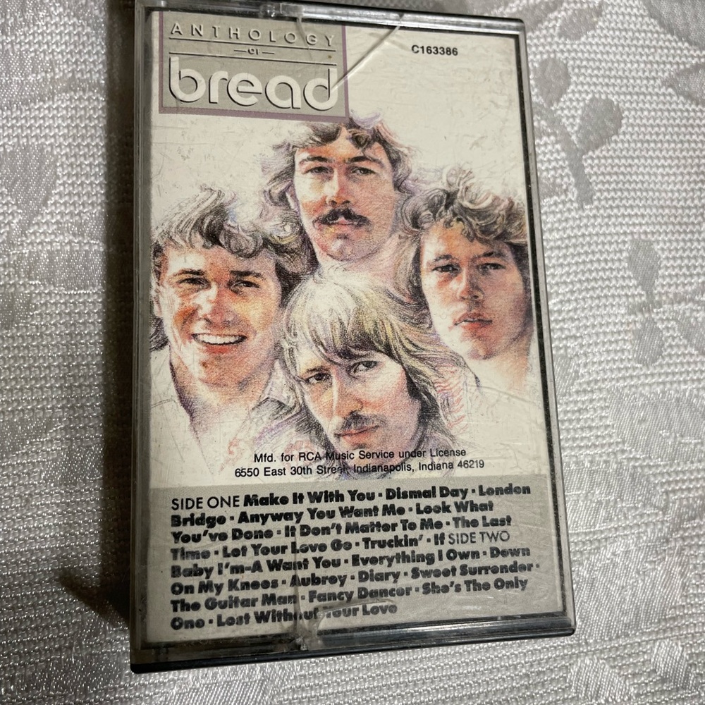 Bread cassette tape Anthology of Bread